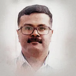 Headshot of postdoctoral researcher Chempampadam Balasubramannian (CB) Jayasankar.