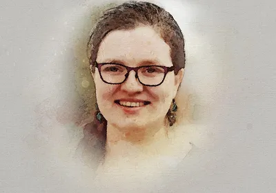 A picture of Róża Przanowska, a postdoctoral researcher at University of Virginia.
