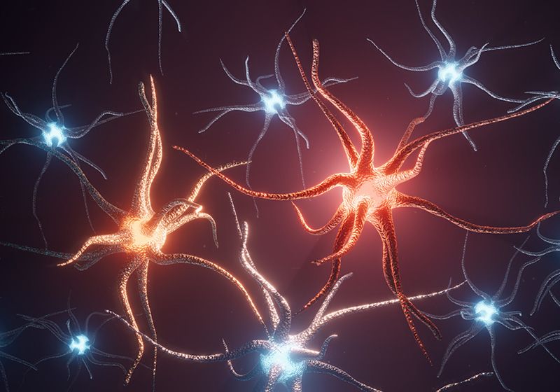 Deep Brain Stimulation Synchronizes Neuron Firing to Rewire the Brain