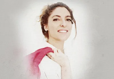 A picture of Silvia Di Francescantonio, a postdoctoral researcher at the Gulbenkian Institute for Molecular Medicine.
