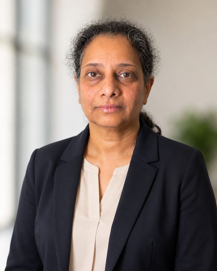 A headshot of Lata Venkatarangan, director of bioanalytical at QPS. Image Credit: Lata Venkatarangan A headshot of Lata Venkatarangan, director of bioanalytical at QPS. Image Credit: Lata Venkatarangan