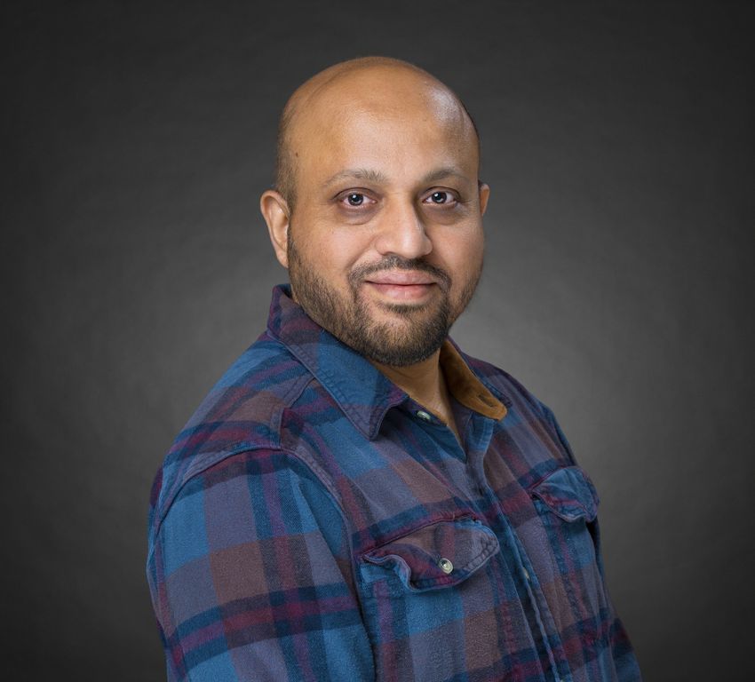 A picture of Amin Mannan, a postdoctoral researcher at St. Jude Children
