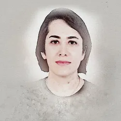 Headshot of postdoctoral researcher Ava Nasrollahi.