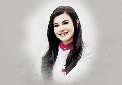 Headshot of postdoctoral researcher Letícia Perticarrara Ferezin.