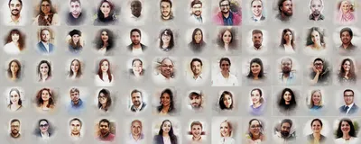 Collage of numerous postdoctoral researchers.