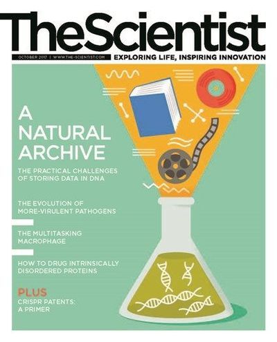 The Scientist's Magazine Cover