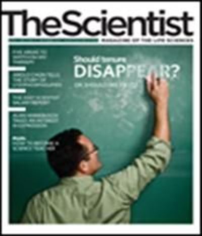 The Scientist's Magazine Cover