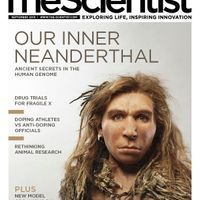 The Scientist's Current Issue's Magazine Cover